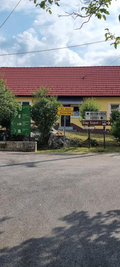 Kod Slaveka Apartman Kostanjevac Kültér fotó